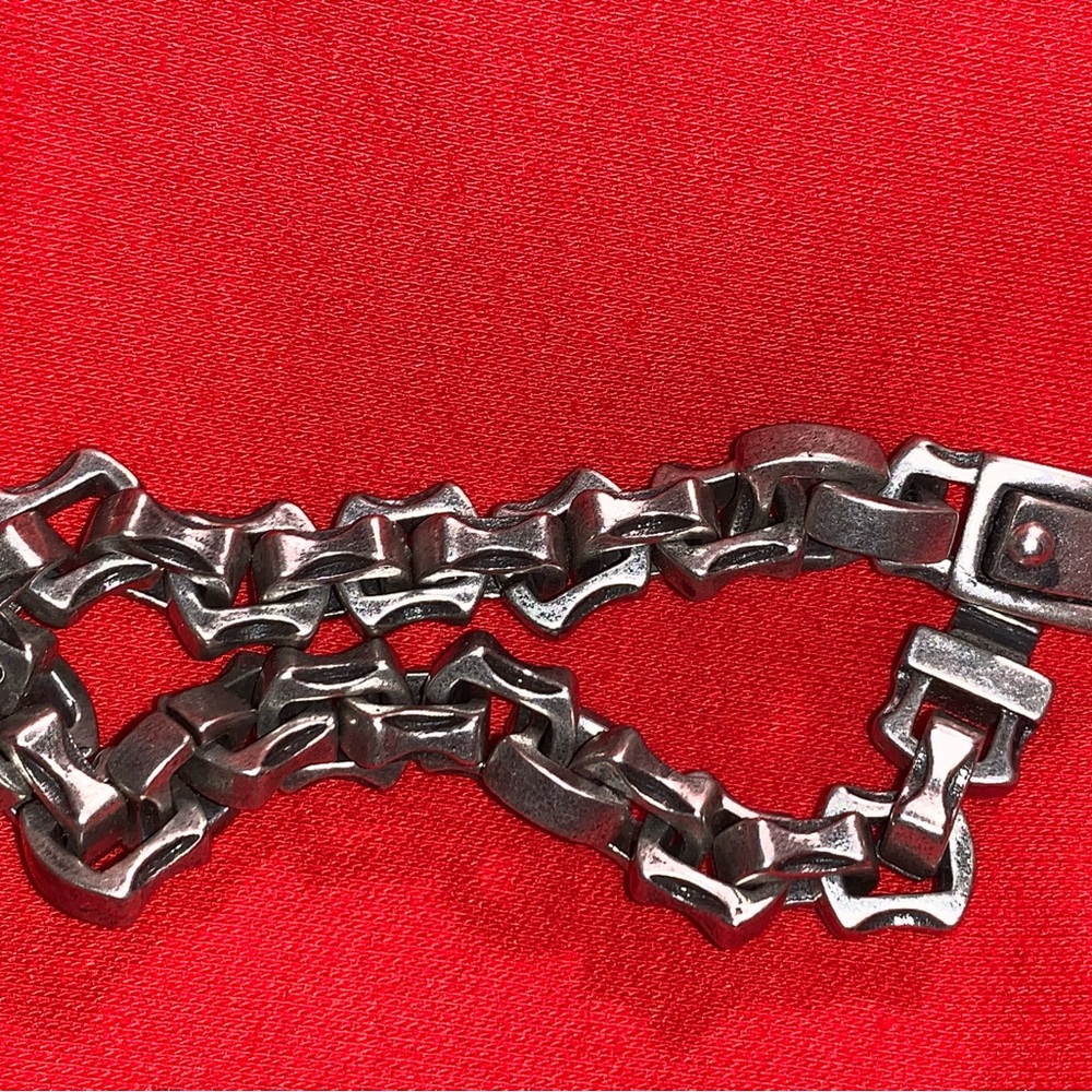 Men’s stainless steel bracelet. Never worn.